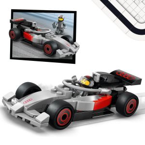 LEGO City 60493 Razstavni tovornjak F1  z dirkalnikom Audi F1