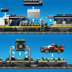 LEGO City 60508 Rop na policijskem vlaku