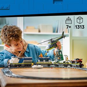 LEGO City 60508 Rop na policijskem vlaku