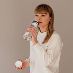Flaška PLAIN White, brez BPA, 600 ml