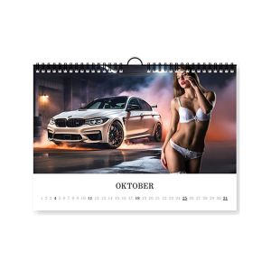 Stenski koledar, Hitra dekleta, 2026, 201203, 46 x 39