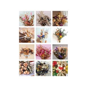 Stenski koledar, Suho cvetje, 2026, 201252, 33 x 54