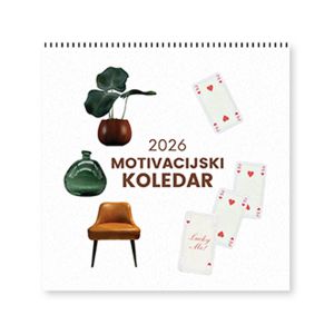 Stenski koledar, Motivacijski, 2026, 201267, 30 x 33/66