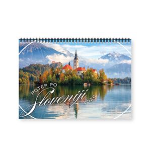 Stenski koledar, Potep po Sloveniji, 2026, 201259, 29,5 x 27