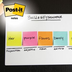 Samolepilni lističi v kocki, 3M, 2028G, 76x76mm, zelena, 450 listov