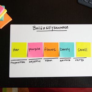 Samolepilni lističi v kocki, 3M, 2028B, 76x76mm, modra, 450 listov