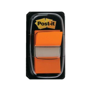 Označevalci, 3M Post-it, 680, 25x43mm, oranžni, 50 označevalcev