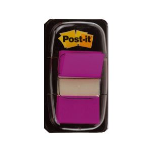 Označevalci, 3M Post-it, 680, 25x43mm, vijolični, 50 označevalcev