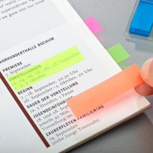Označevalci, 3M Post-it, 683-5EE mini, 20 lističev v 5 različnih barvah