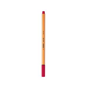 Flomaster, Stabilo, Point, 0,4 mm, bordo rdeč