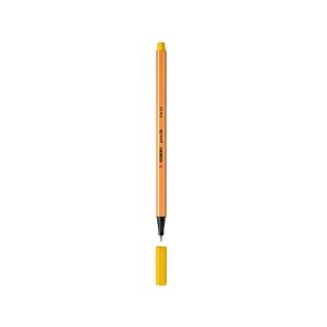 Flomaster, Stabilo, Point, 0,4 mm, rumen