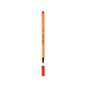 Flomaster, Stabilo, Point, 0,4mm, rdeč