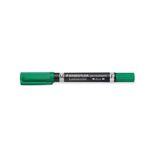 Obojestranski permanentni flomaster Lumocolor Duo 348 0.6/1.5mm, 