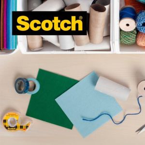 Obojestranski lepilni trak na podajalcu, 3M Scotch 136D, 12mm x 6m