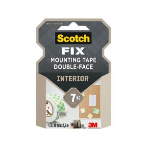 Obojestranski lepilni trak 3M, 19mm x 1,5M, na peni, do 7kg, art.4496G