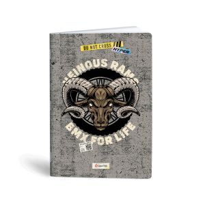 Zvezek, Lipa Mill, A4, 52-listni, karo 5x5 mm, različni motivi Sportly Animals