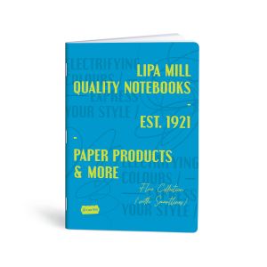 Zvezek, Lipa Mill, A4, 52-listni, črtni, različni motivi Fluo