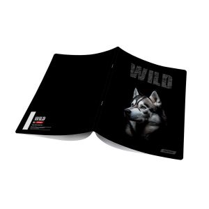 Zvezek, Target, A4, 80-listni, črtni, različni motivi Animal Wild