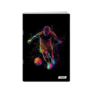 Zvezek, Target, A4, 52-listni, karo 5 mm, različni motivi Neon Vibes