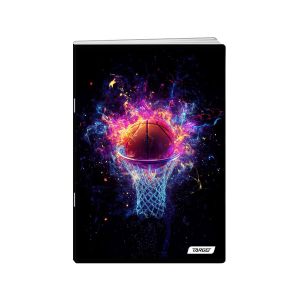 Zvezek, Target, A4, 52-listni, karo 5 mm, različni motivi Neon Vibes