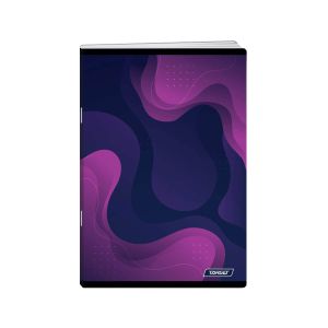 Zvezek, Target, A4, 80-listni, karo 5 mm, različni motivi  Fluid