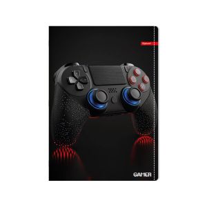 Zvezek A4 52 listni črtan Gamer, sortirani motivi