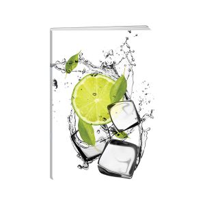 Zvezek A4, 52 listni, karo 1cm, Icy fruit, New Design, 