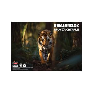 Risalni blok, Target, A3, 20-listni, različna motiva Animal