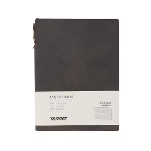 Zvezek A5 Suede Siva 28432