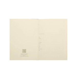 Blok, Victoria s Journals, Smyth Bullet Journal, trde platnice, 14 x 20 cm, moder