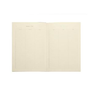 Blok, Victoria s Journals, Smyth Bullet Journal, trde platnice, 14 x 20 cm, moder