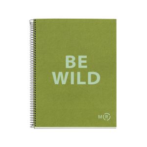 Špiralni zvezek, Miquelrius, A4, 80-listni, črtani, Be Eco, Pink