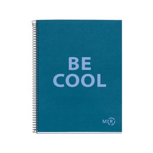 Špiralni zvezek, Miquelrius, A4, 80-listni, črtani, Be Eco, Pink