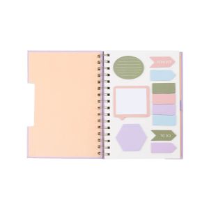 Spiralni Zvezek A5 Črte Flowers 28809