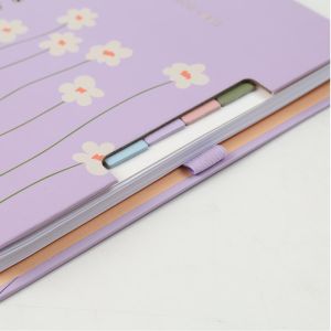 Spiralni Zvezek A5 Črte Flowers 28809