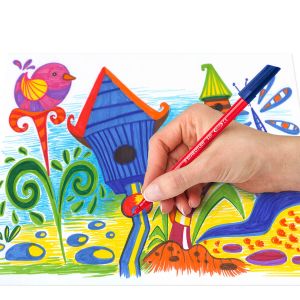Flomastri, Staedtler, Noris, 10 kos, v plastični embalaži
