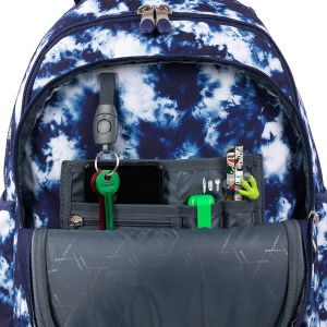 Šolski nahrbtnik s kolesi, St. Right, Stormy Sky