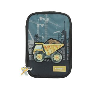 Prazna peresnica, ovalna, 1 zadrga, multi, Construction