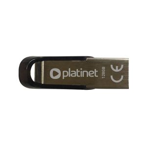 USB ključ, Platinet, S-Depo, 128 GB, vmesnik 2.0, kovinski, vodoodporen
