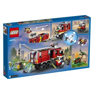 Lego City Fire 60374 Tovornjak gasilskega poveljstva