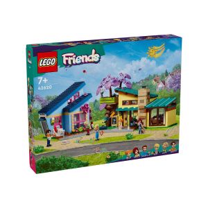 LEGO Friends 42620 Družinski hiši Ollyja in Paisley