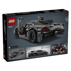 LEGO Technic 42173 Koenigsegg Jesko Absolut, siv hiperavtomobil