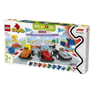 LEGO  Duplo Town 10445 Dirkalniki in dirkalci ekipe F1