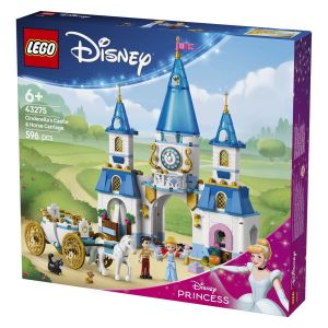 LEGO  Disney Princes 43275 Pepelkin grad in kočija s konjsko vprego