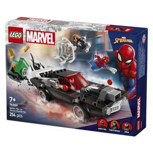 LEGO  Super Heroes 76309 Spider-Man proti Venomovemu avtu z močnim motorjem
