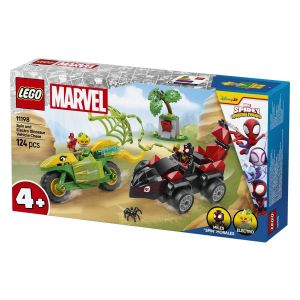 LEGO  Spidey 11198 Pregon z dino voziloma Spin in Elektro