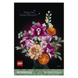 LEGO  Botanicals 10342 Čudovit šopek z rožnatimi cvetovi