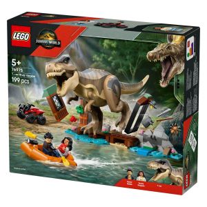 LEGO   Jurassic World 76975 Rečni pobeg pred tiranozavrom