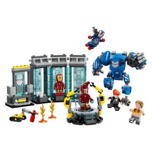 LEGO  Super Heroes 76315 Iron Manov laboratorij  Dvorana oklepov