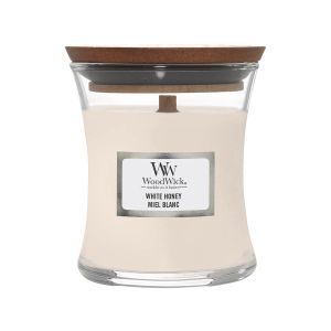 Sveča WoodWick Classic White Honey, mini